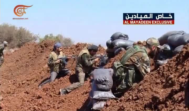 الجيش السوري يتابع التصدي لهجومات المسلحين في القنيطرة