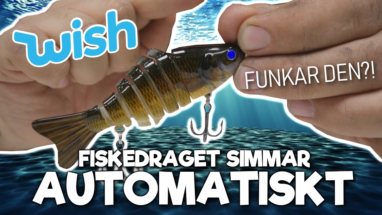 Köpte ELEKTRISKT Fiskedrag Från Kina - Funkar De?!