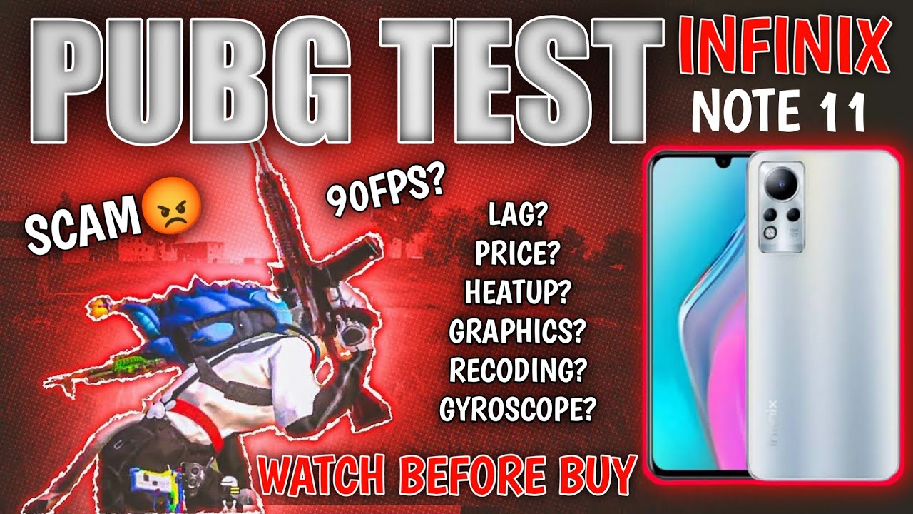 INFINIX NOTE 11 PUBG TEST | GRAPHICS TEST | PUBG GAMEPLAY