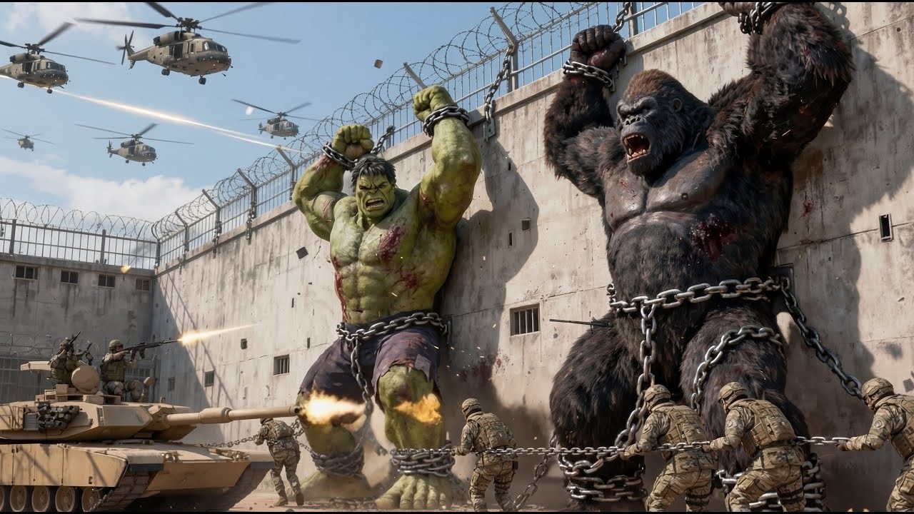 Skull Island Uprising: Hulk and King Kong vs the World’s Strongest Army