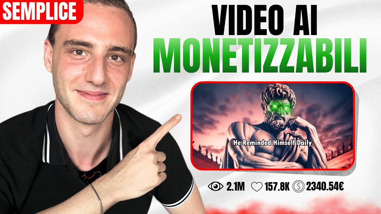 Come Creare Video AI Monetizzabili: Tutorial Semplice per Youtube Faceless