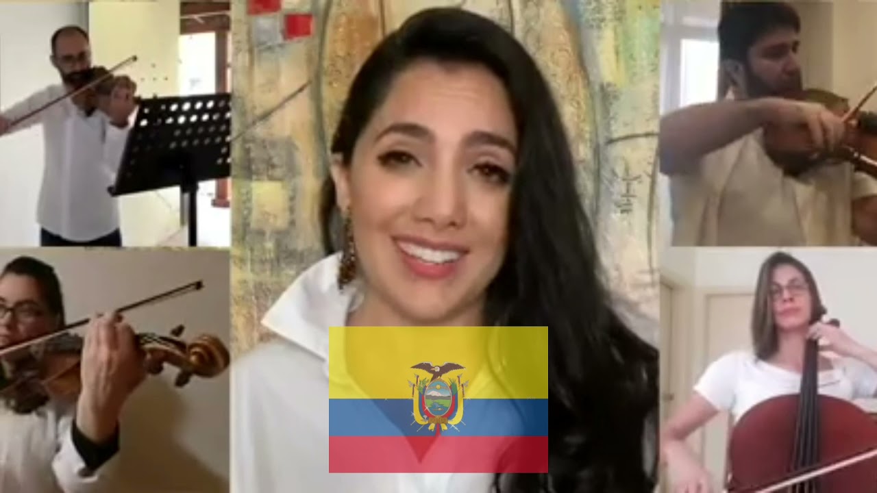 Himno Nacional del Ecuador - Pamela Cortez