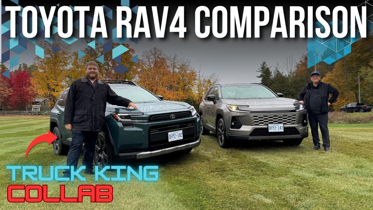 TOYOTA RAV4 WOODLAND vs LIMITED 2026 // Совместная работа с TRUCK KING // Шоу Стивена и Дэвида