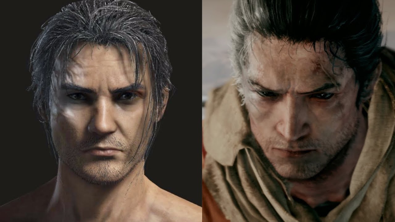 Elden Ring Characters: One-armed Wolf (Sekiro)