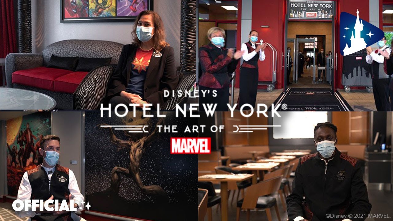 Découvrez les portraits de trois Cast Members du Disney’s Hotel New York – The Art of Marvel