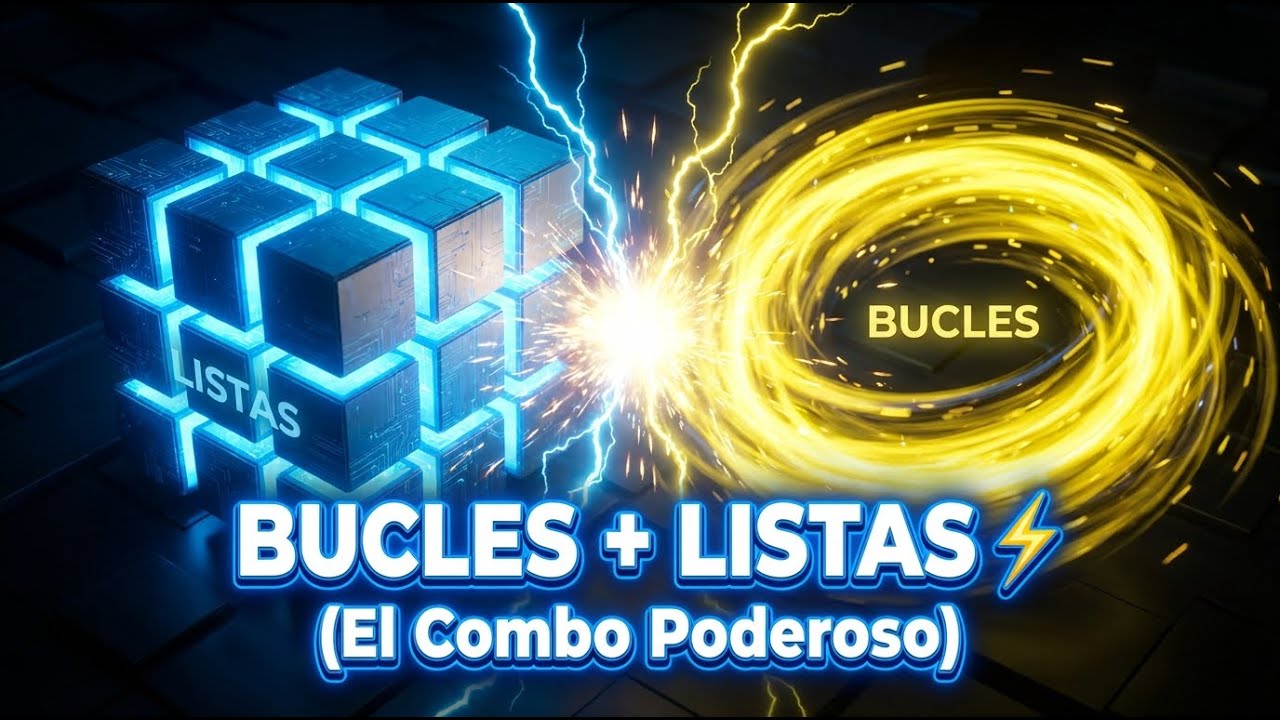 BUCLES + LISTAS: El Combo Definitivo en Python ⚡ (Iteración)