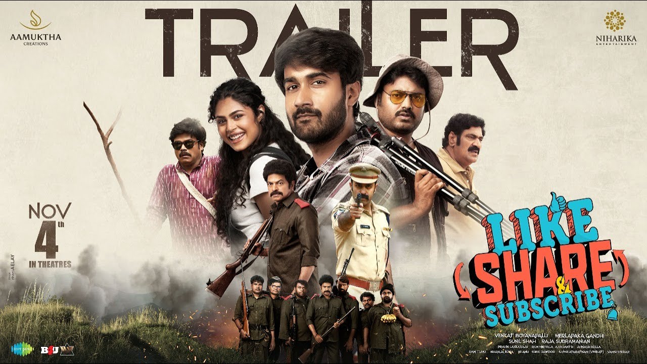 Like, Share & Subscribe🔔 Trailer | Santosh Shobhan, Faria Abdullah | Merlapaka Gandhi