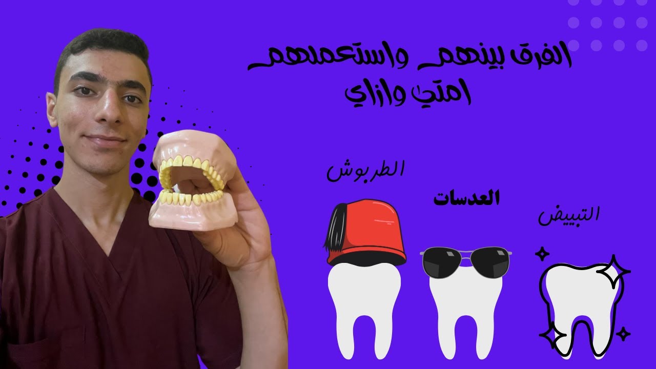 اي الحل المناسب الطربوش او العدسات او الفينير ⁉️✅🤔