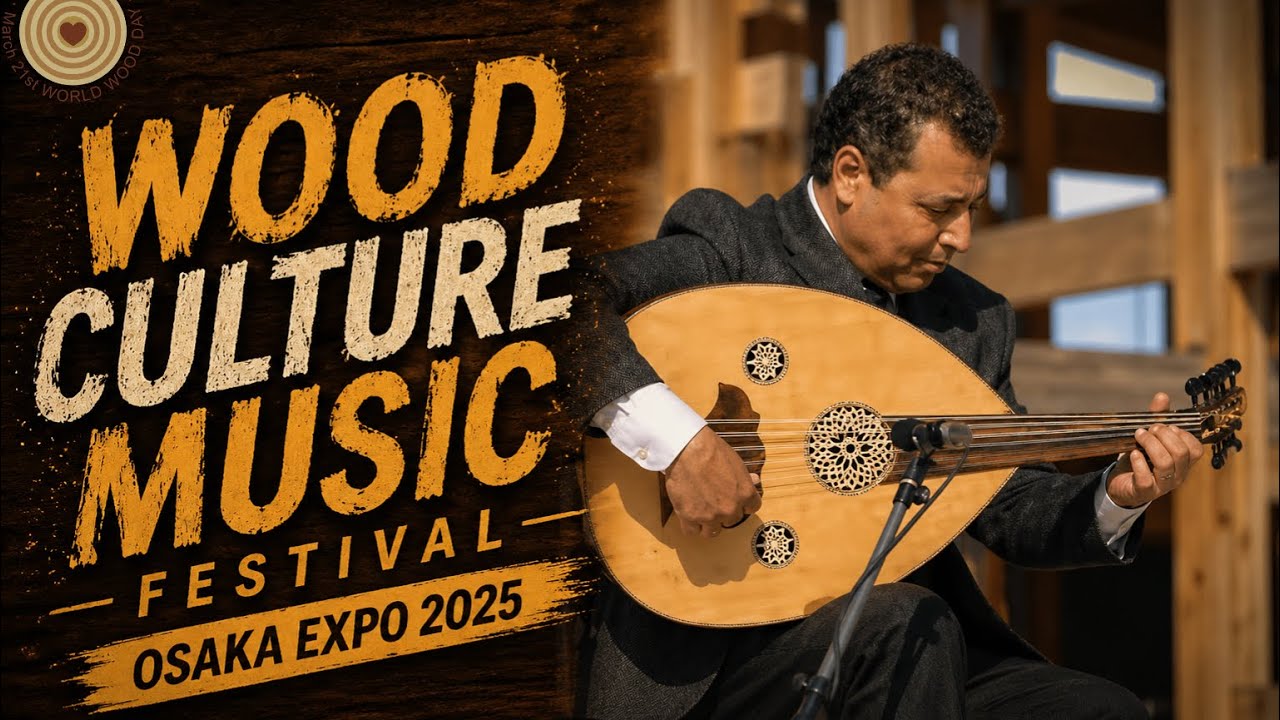 Wood Culture Music Festival at Expo 2025 - Aziz DAOUNI performances