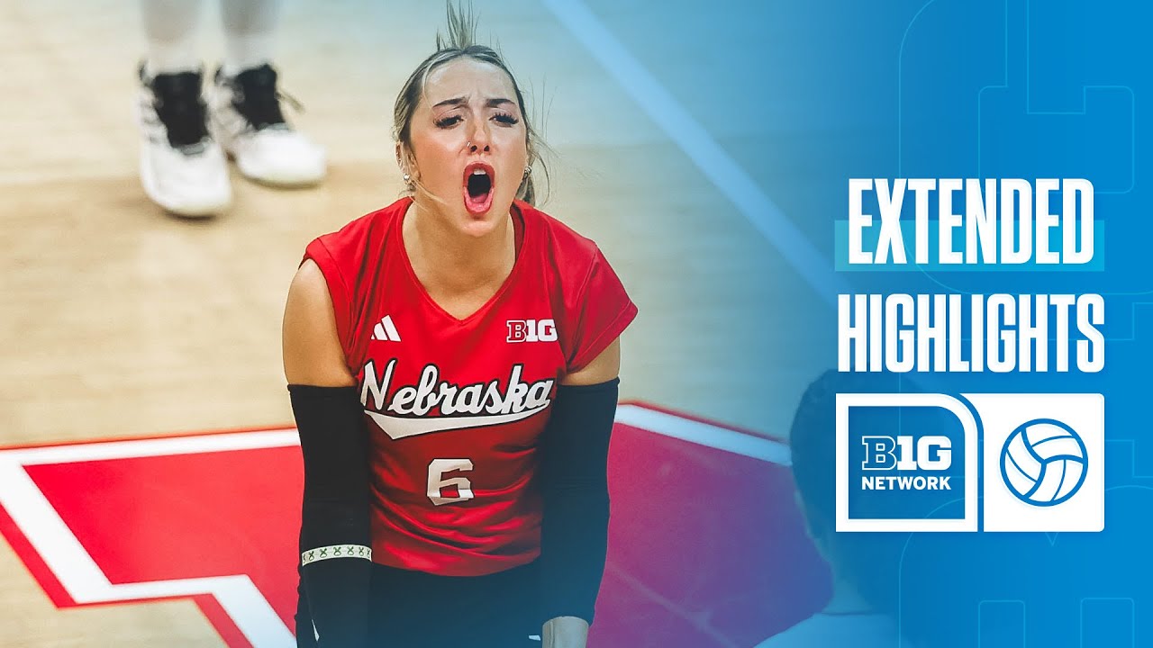 Nebraska at USC | EXTENDED HIGHLIGHTS | Big Ten Volleyball | 11/16/2025