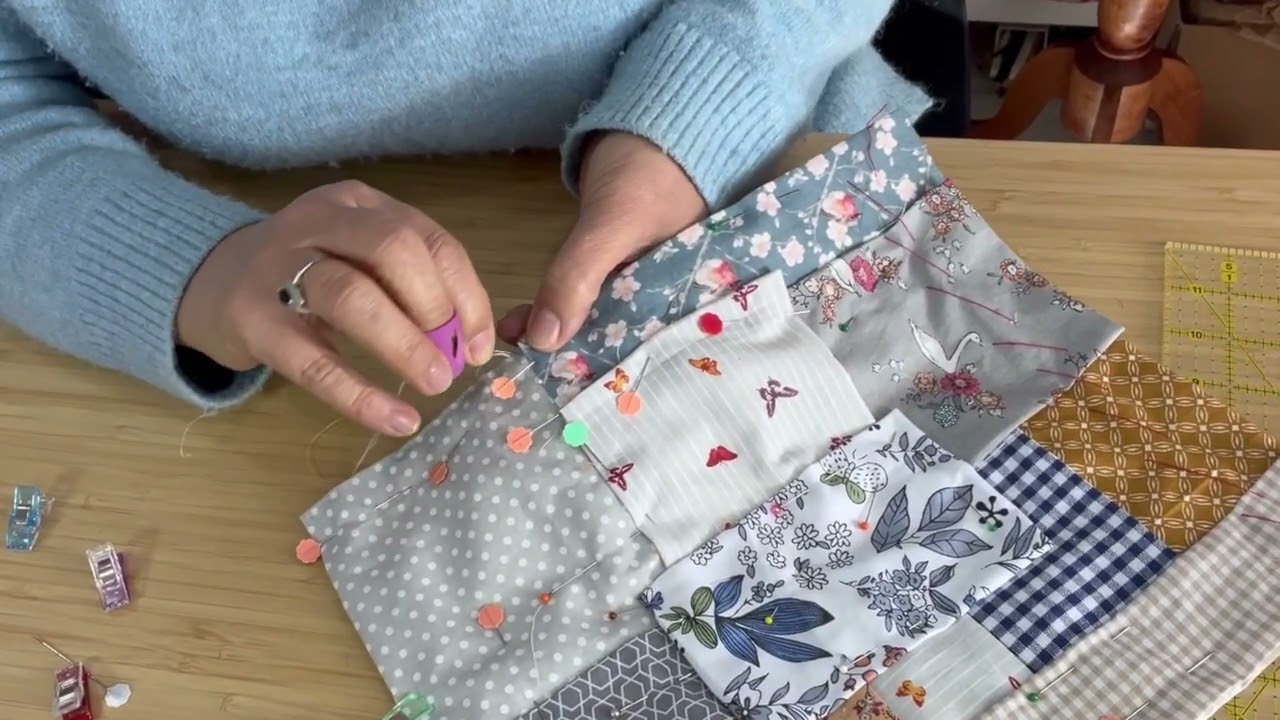 🌹 come cucire a mano ritagli di stoffa e creare capolavori  | Tutorial facile 4 febbraio 2025