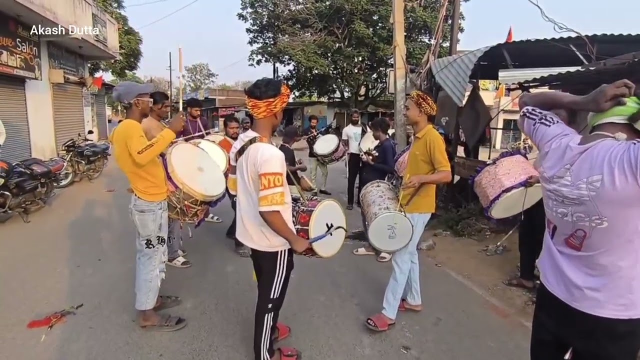 New Bharat Dhol Tasha Party 🎧 At Hazaribagh Ram Navami. 2025 🔥 💥