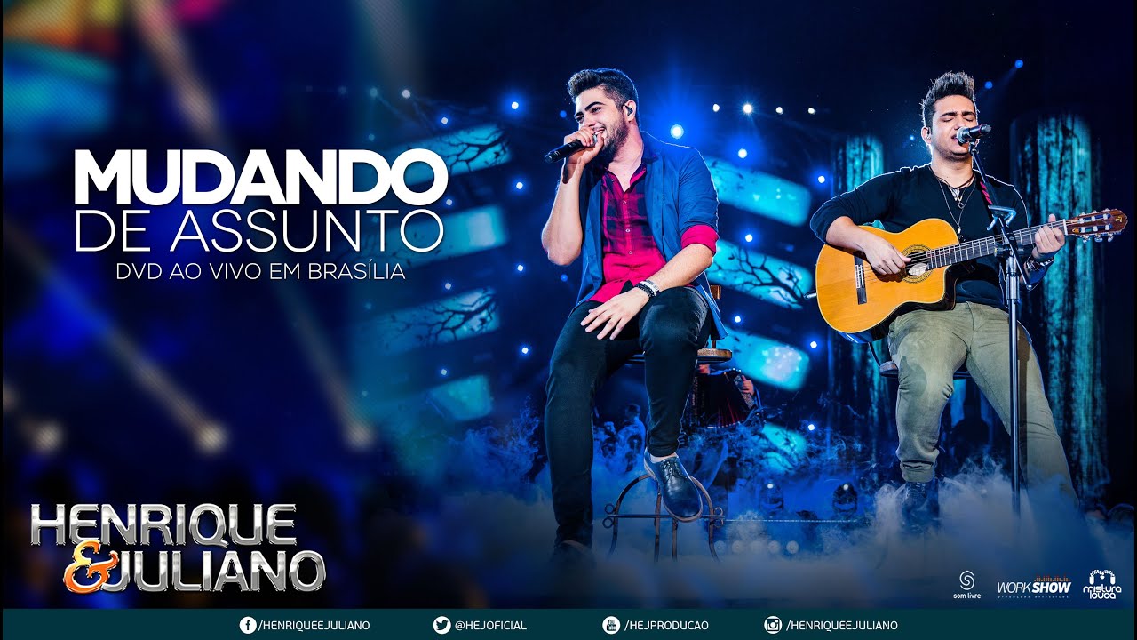 Henrique e Juliano - Mudando de Assunto (DVD Ao vivo em Bras&iacute;lia) [V&iacute;deo Oficial]