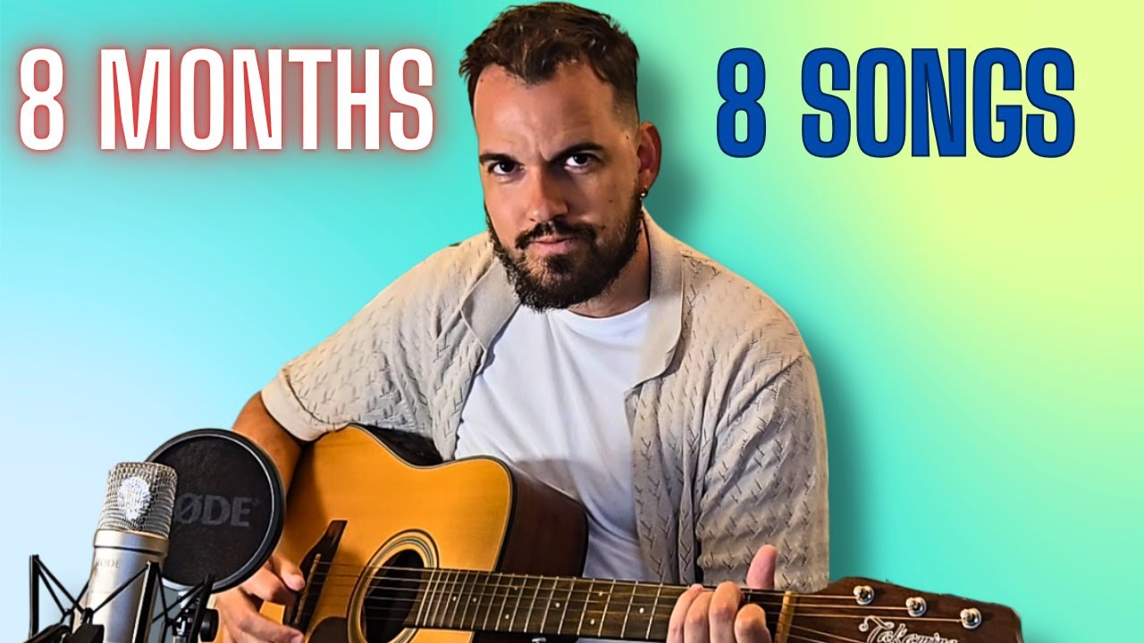 8 Months of Learning Guitar In 8 Songs