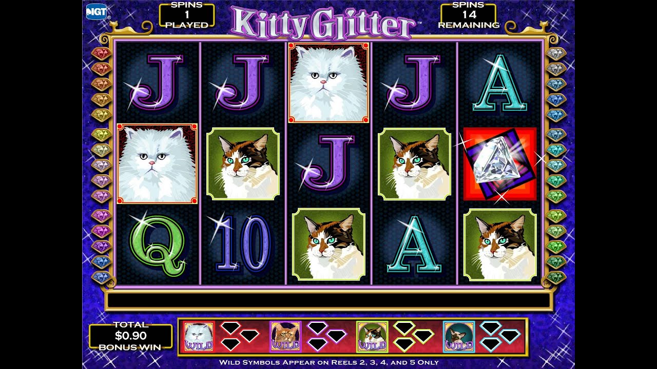 Kitty Glitter Slots at Kerching Casino