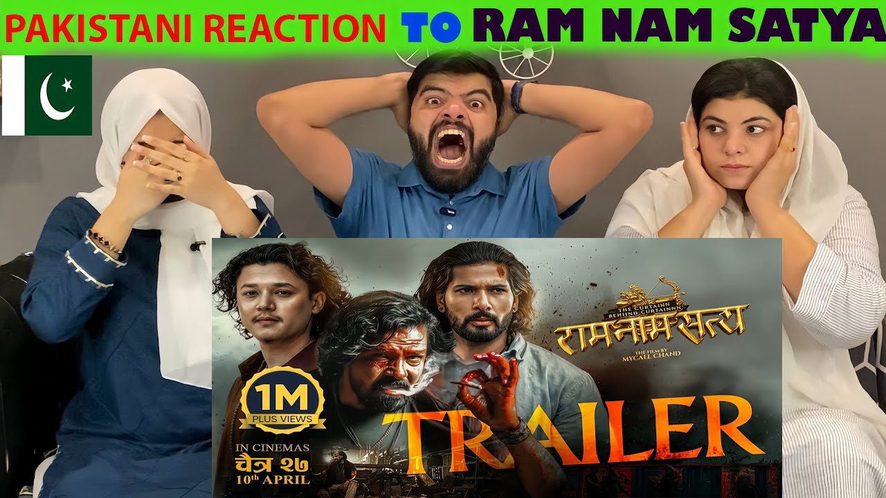 Ram Nam Satya Trailer Reaction | Biraj Bhatta | Pakistani Reaction to Nepali Movies 🇵🇰🇳🇵