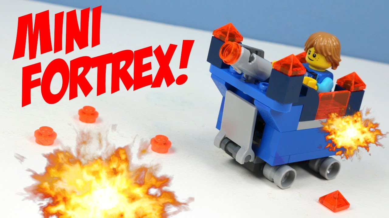 LEGO Nexo Knights Robin's Mini Fortrex Set 30372 Speed Build Review