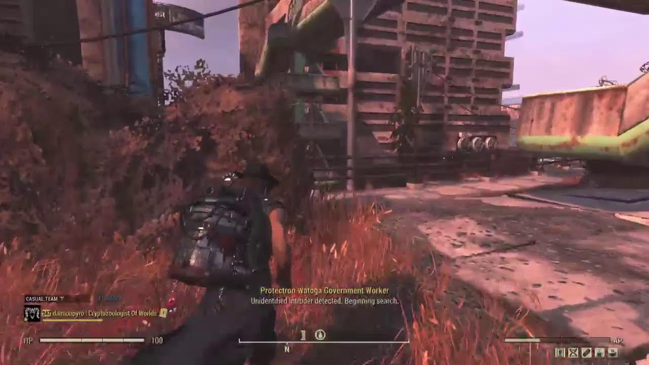 Fallout 76 Day 15 of Coming back to PS After getting way further on PC pt 3 crash And crash