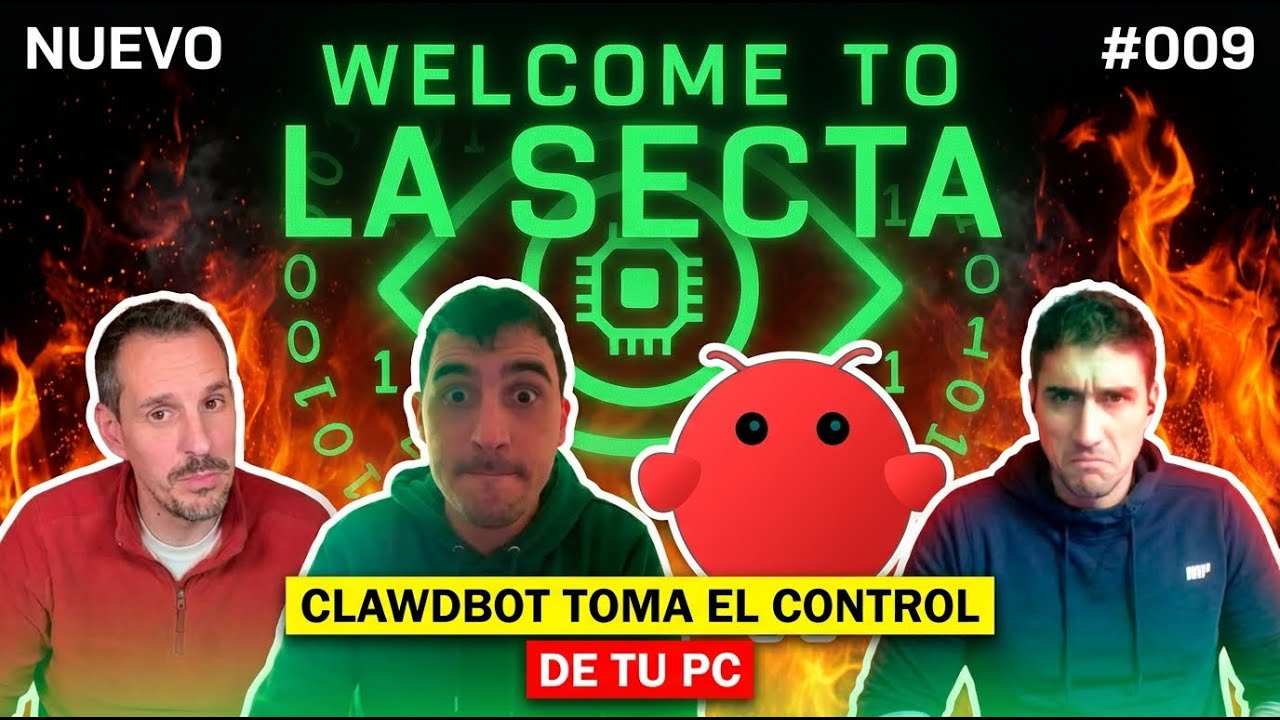 Tu PC en Peligro: Clawdbot, la IA con ACCESO TOTAL ⚠️ - @Welcometolasecta  #009