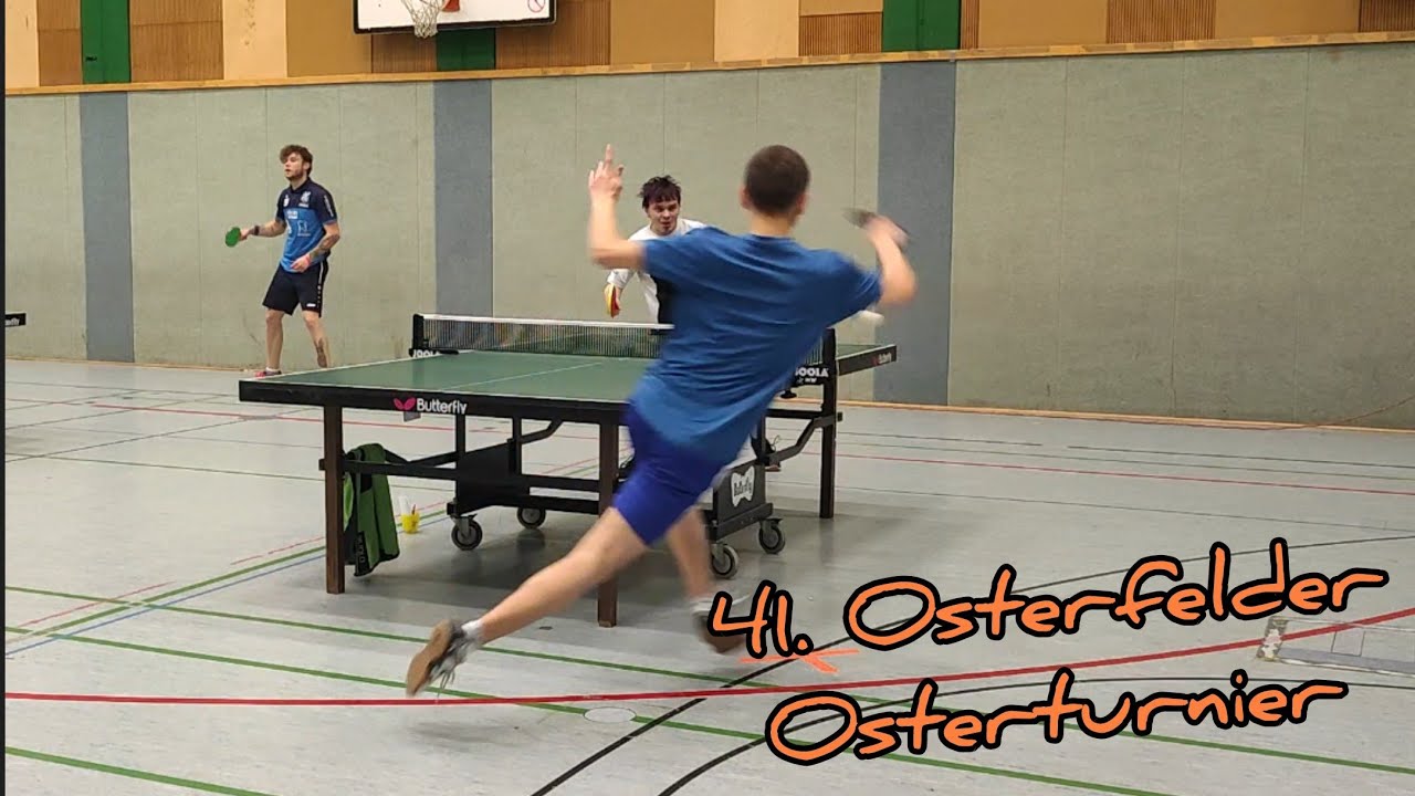 Gefährliche Blocks mit glattem Anti - Osterfelder Osterturnier - Maximilian Mann vs Lars Kriegel