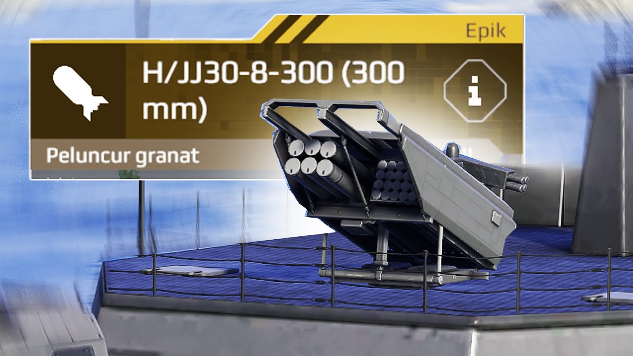 SR-5 122/300 Best Peluncur Granat Multi Role Dengan Dua kaliber berbeda!! | Modern Warships