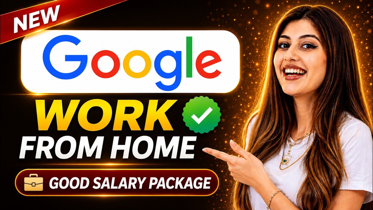 🔴Google Remote Job Announced 2026 | Work From Home | Apply Now🔥
