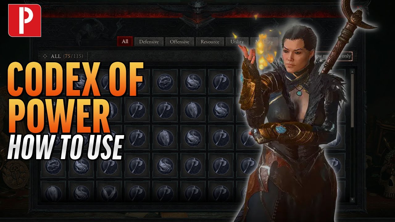 How to Use the Codex of Power in Diablo 4