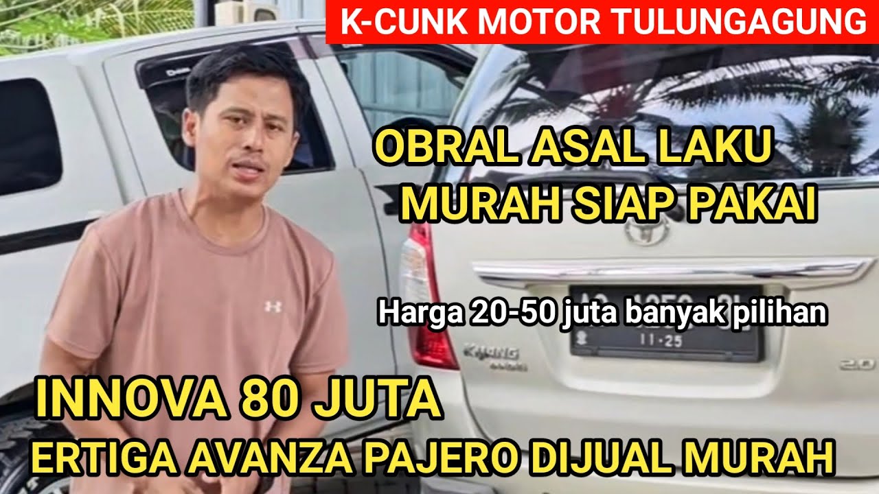 Obral asal laku saja‼️Review mobil murah irit mewah dikcunk motor tulungagung