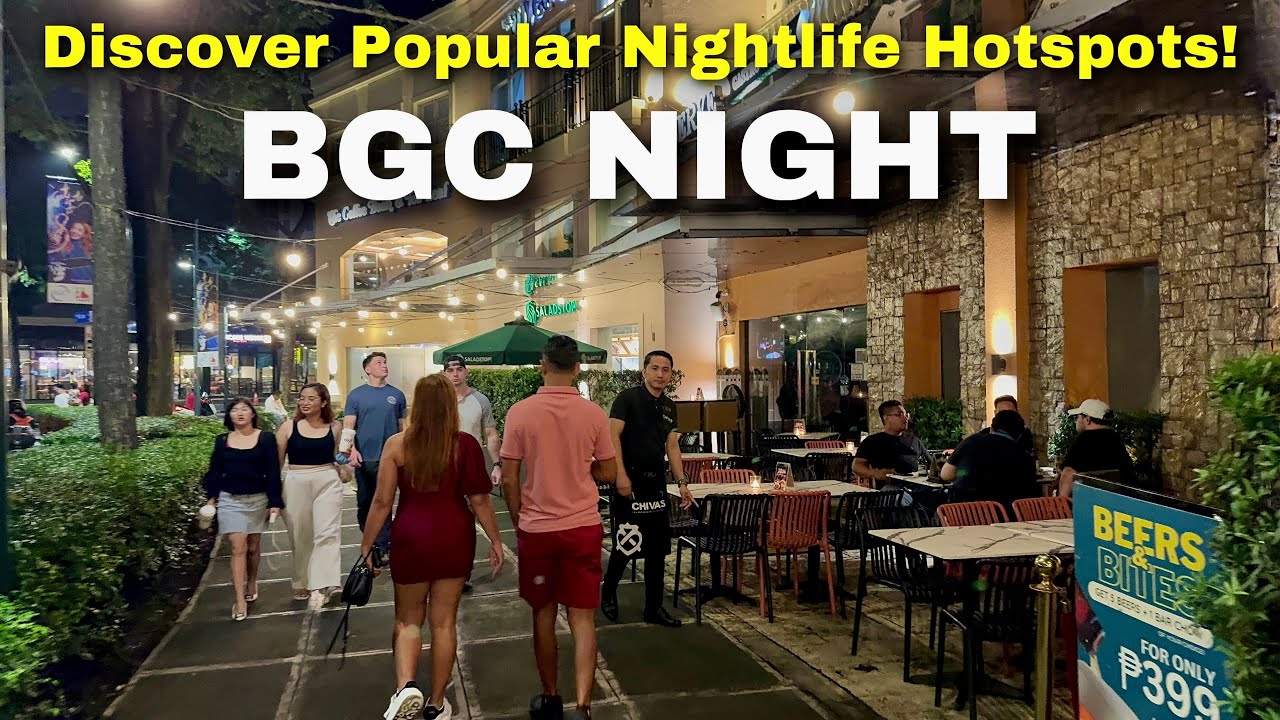 BGC by Night | Explore Modern BGC&rsquo;s Nightlife Hotspots! &mdash; Metro Manila, Philippines