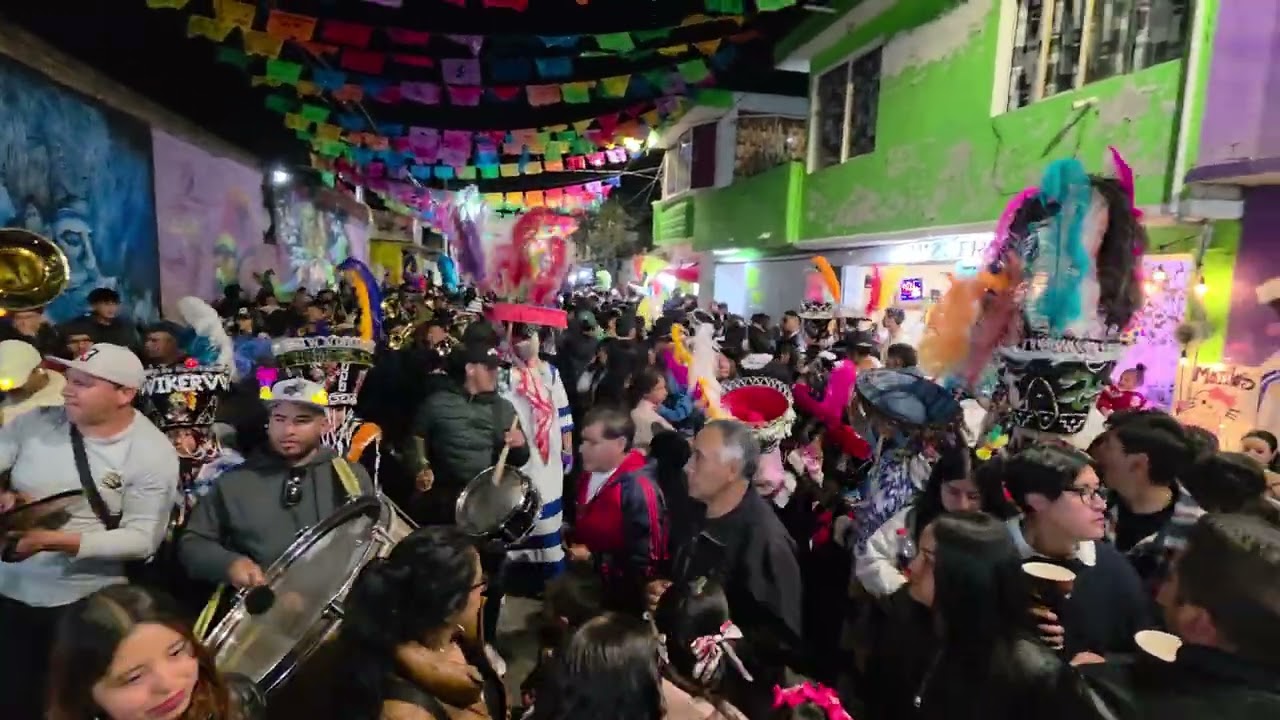 SAN PEDRO TLALTIZAPAN  CARNAVAL 2026 COMPARSA QUETZALLI....