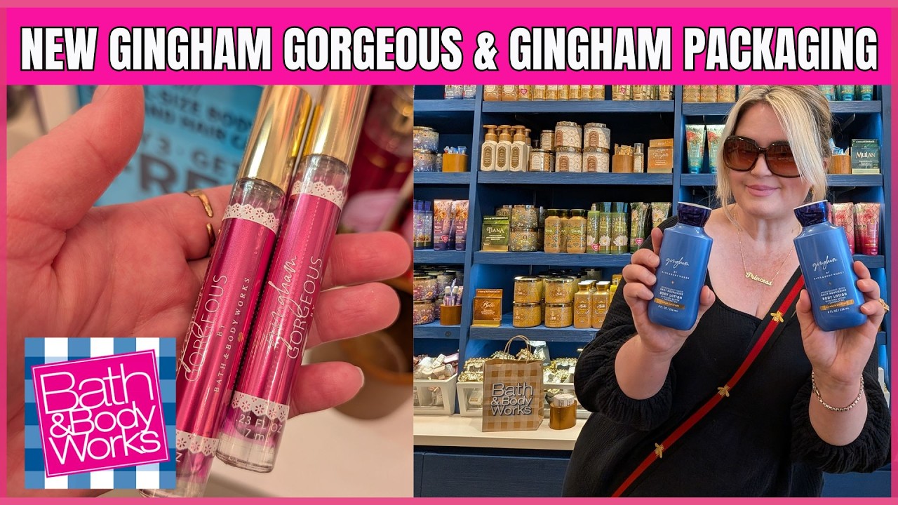 Обзор нового магазина Bath & Body Works в районе Гингемс | Весенняя распродажа #bathandbodyworkshaul