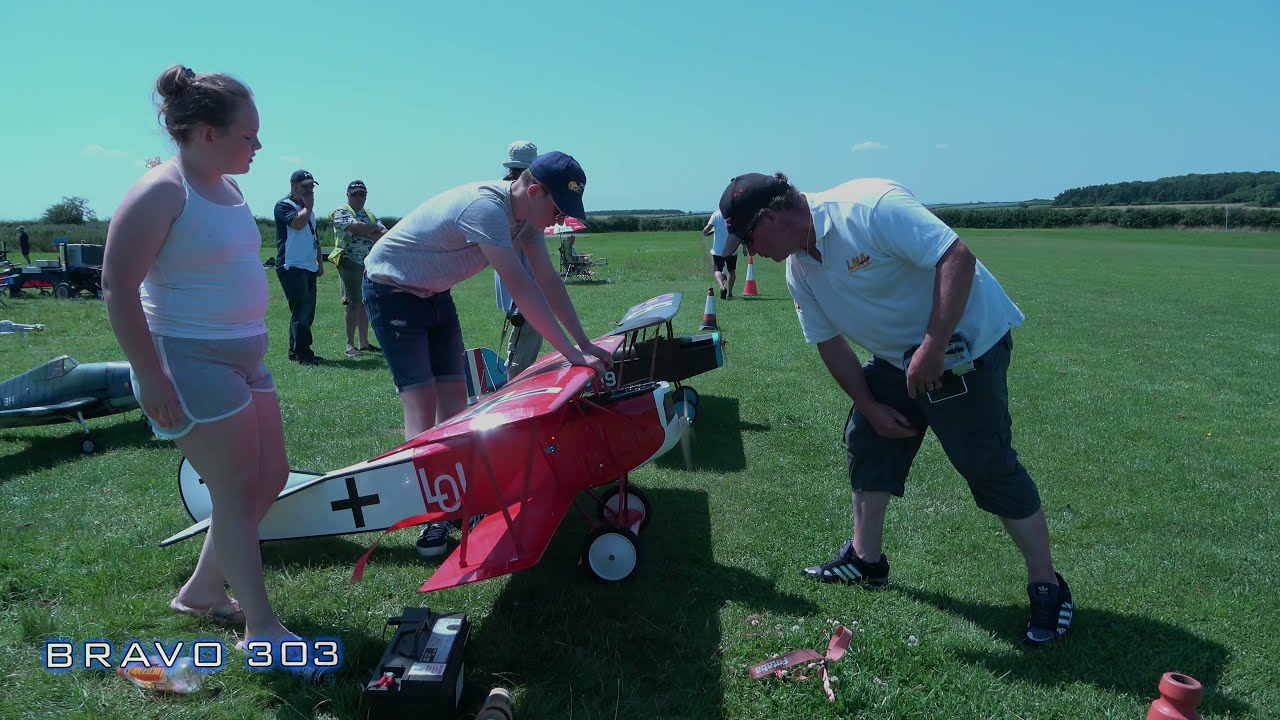Balsa USA SE5 & Hangar 9 D7 Fokker - Buckminster Warbirds 2021