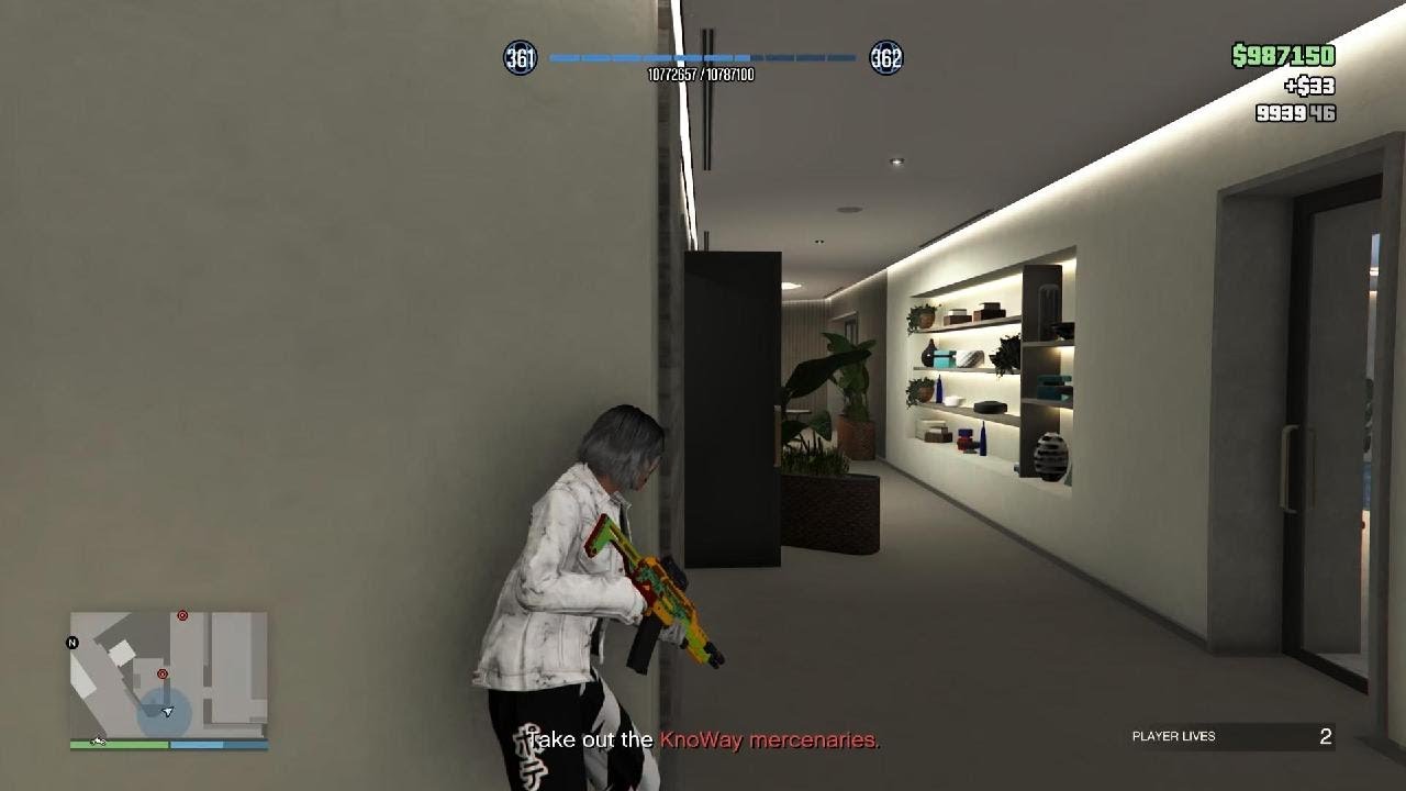 Richman Villa mansion defense |Grand theft auto online A safehouse in the hills