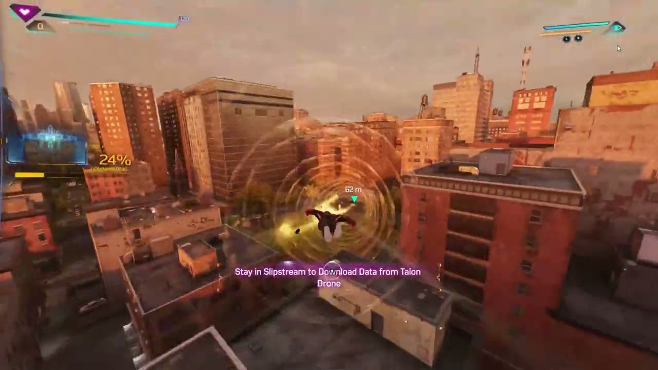 SPIDERMAN 2 | PC | CHASE THE TALON DRONE | SETTINGS U NEED TO CHANGE