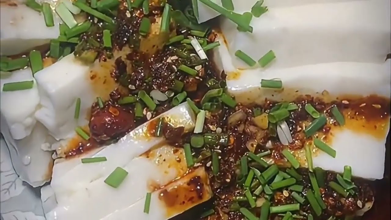 ：小时候喜欢吃米豆腐，却不知道如何制作，其实很简单。