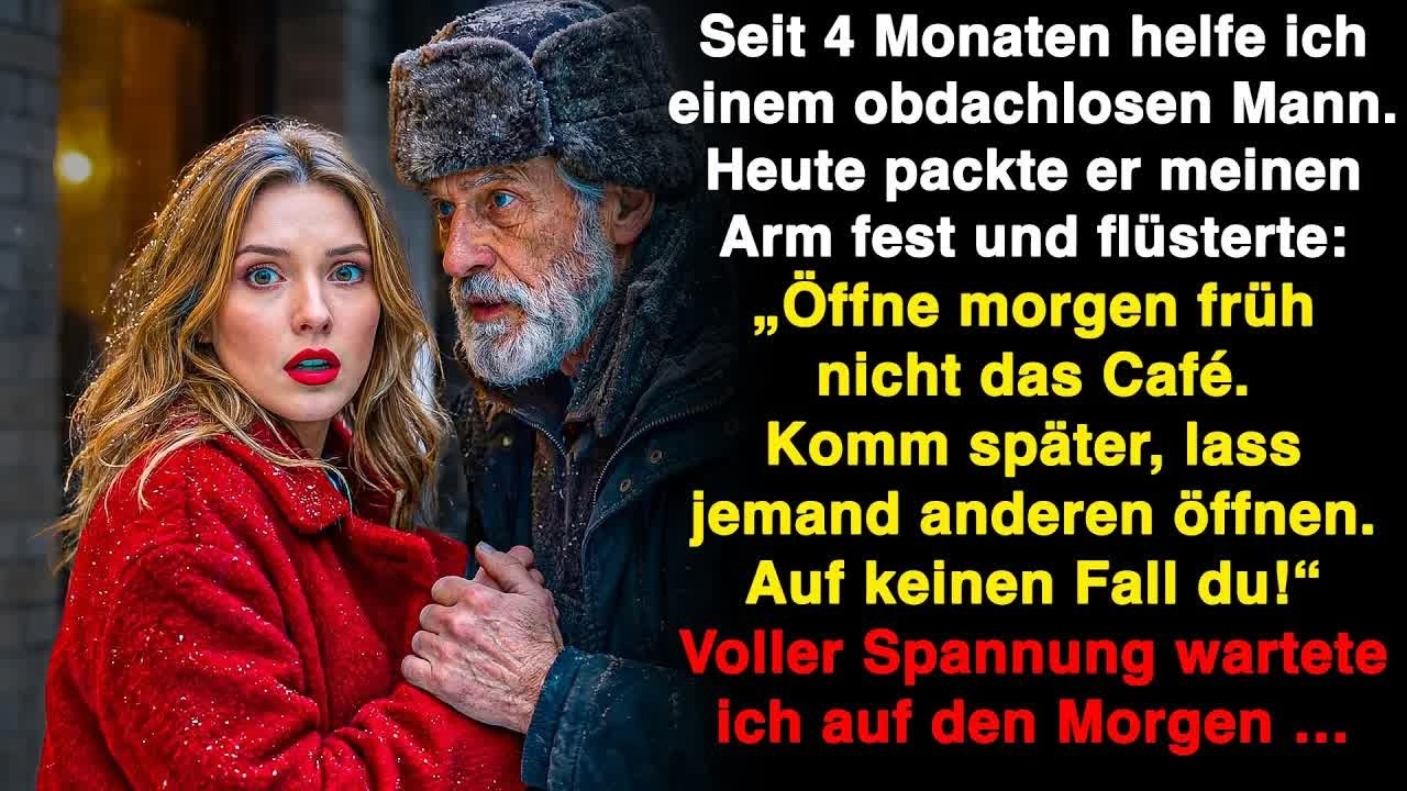 „Öffne morgen früh nicht das Café. Komm später, lass jemand anderen öffnen. Auf keinen Fall du“