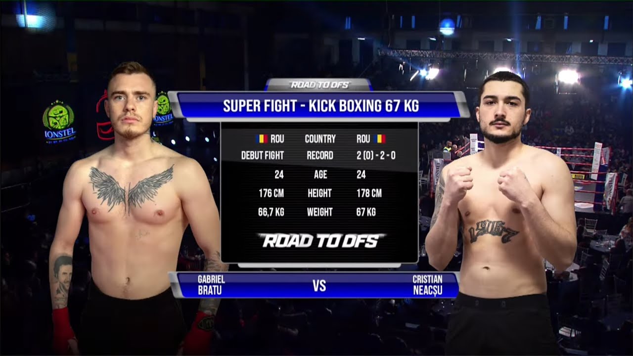 A durat doar 80 de secunde această luptă: Cristi Neacșu vs Gabriel Bratu