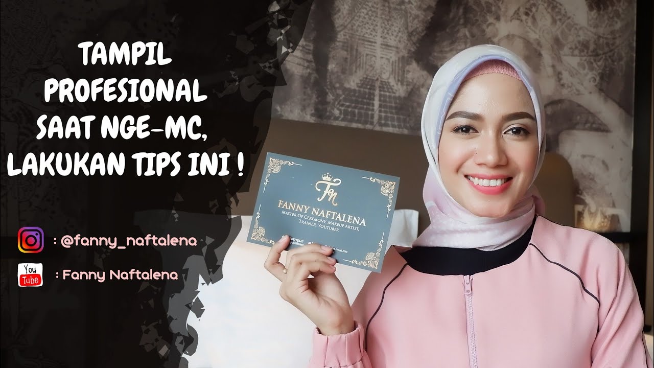 Tips Agar Tampil Profesional Saat Menjadi MC, Master Of Ceremony, Acara Semi Formal dan Non Formal