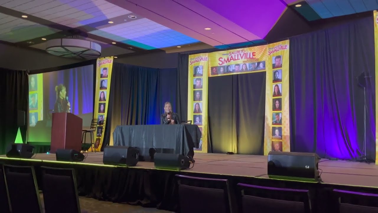 Laura Vandervoort Panel Highlights from Salute to Smallville NJ 2024 in 4K UNEDITED