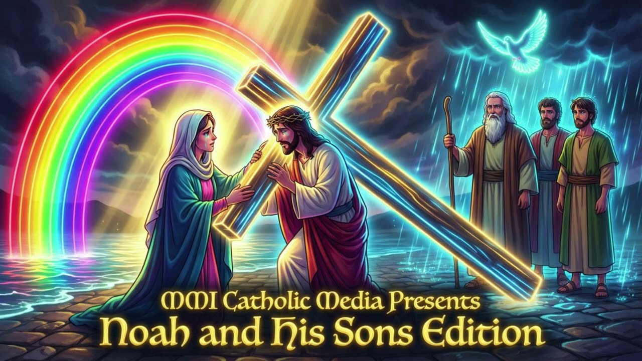 Noah and His Sons Way of the Cross #Noah #Obedience #ArkOfHope