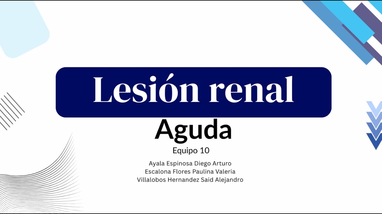 Lesión renal aguda. FESI