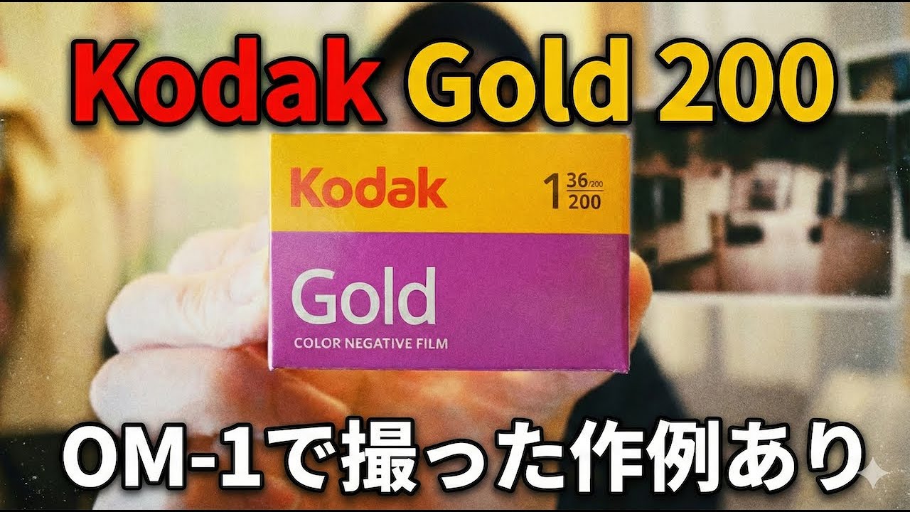 【カメラ写真回】『Kodak Gold 200』の写真紹介