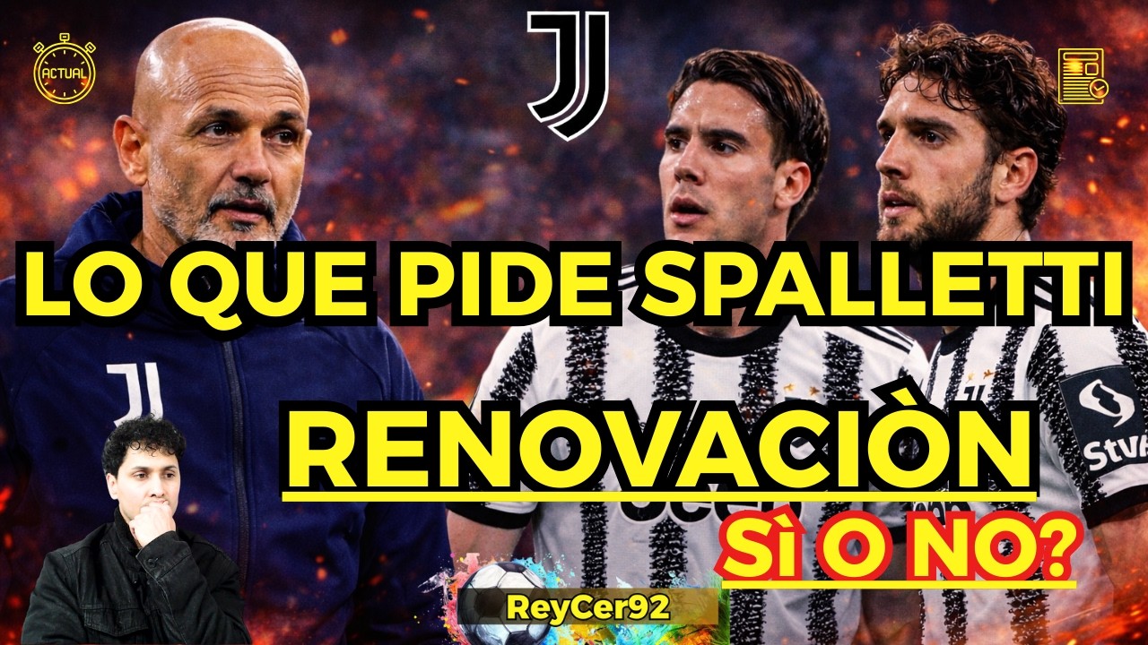 La Juve deberìa renovar a Spalletti cuanto antes