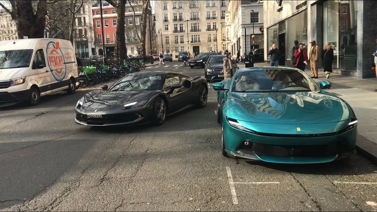 Car Spotting Supercars In London March 2026 | Almalfi, 812 Superfast Novitec, SLS AMG, GT3RS, 570s..