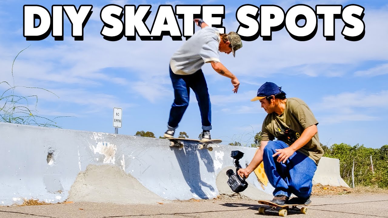 Jersey Barrier DIY Skate Spots