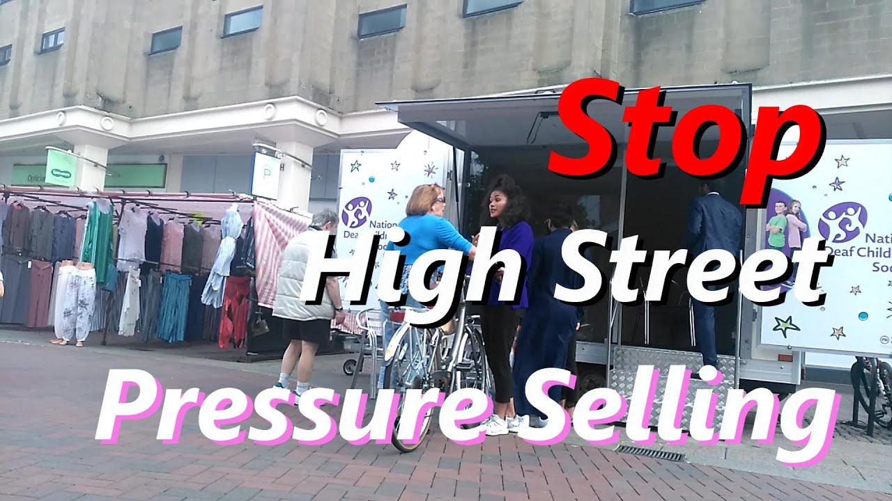 Bedford Chuggers for the charity National Deaf Children's Society (NDCS)