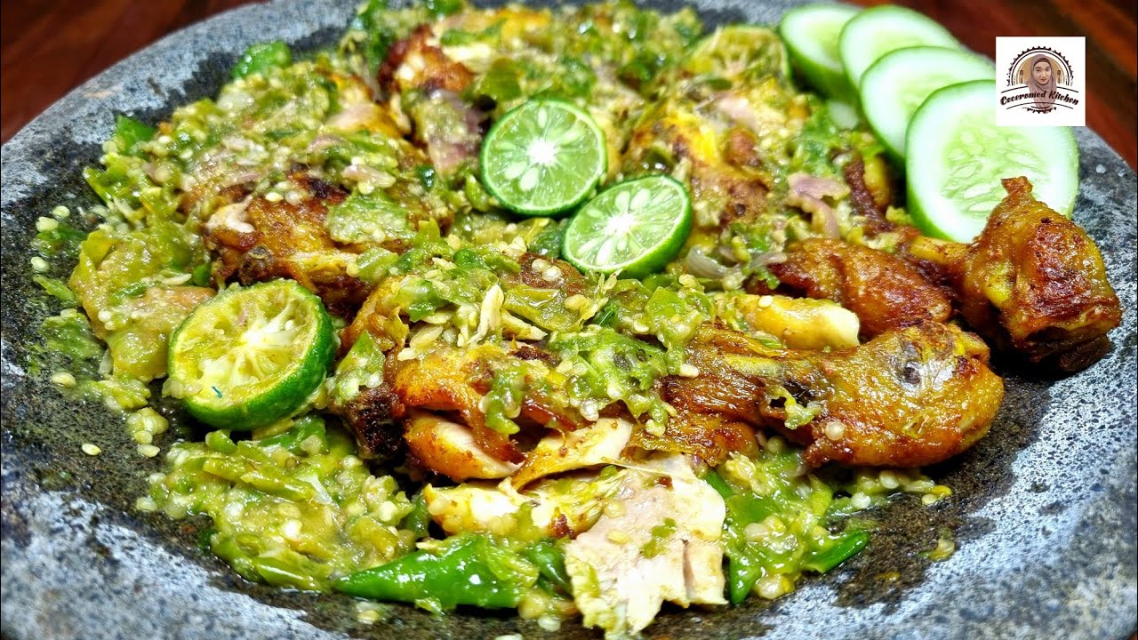lni yang Bikin Nasi di Magic Com Cepat Habis, Ayam Penyet Lombok Ijo.