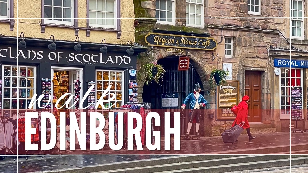 Edinburgh Scotland | City Walk 2026 | No AI used