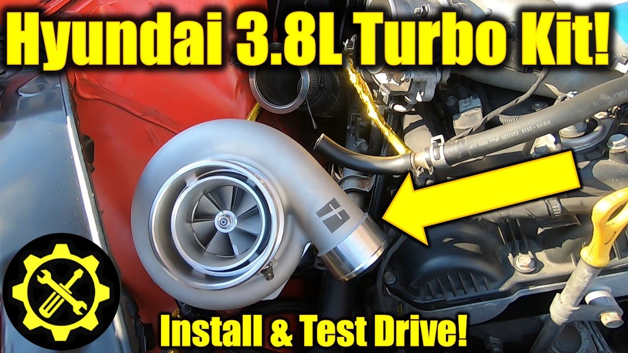 Turbocharging a 2015 Hyundai Genesis 3.8 Liter Engine!