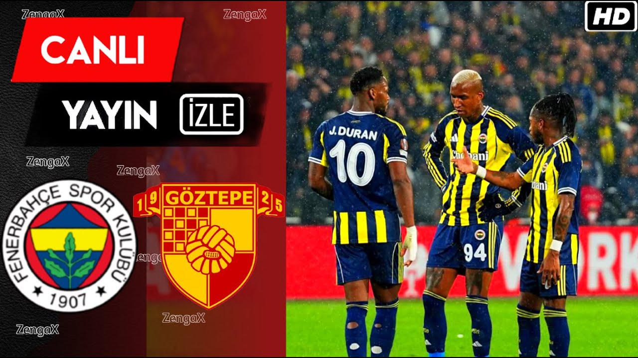 🔴FENERBAHÇE GÖZTEPE MAÇINI ANINDA İZLE | eFootball Türkçe Simülasyon
